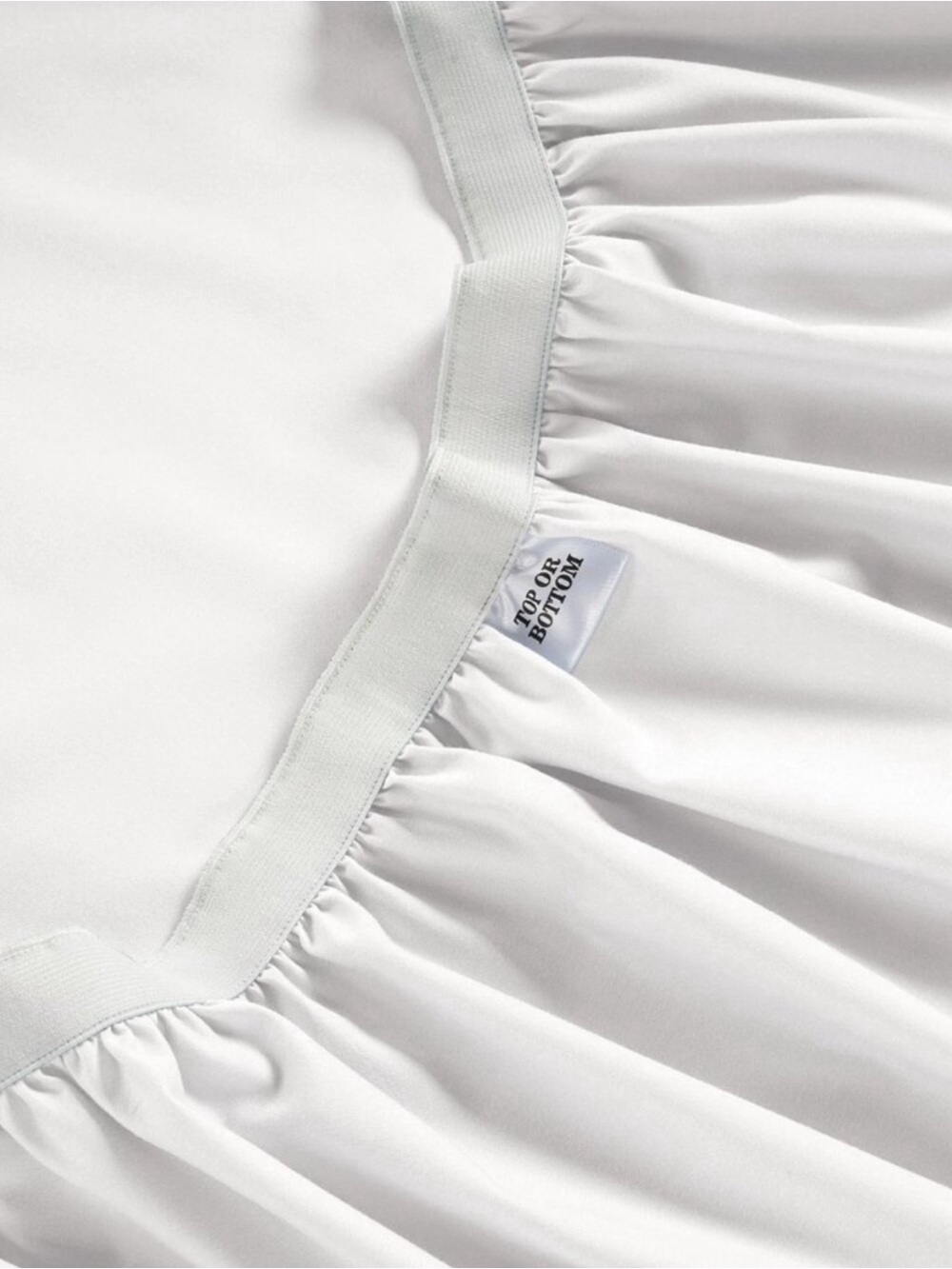 NWT SleepRX Macy's King Sheet Set Bright White Bamboo Cotton Cooling Bedding - Picture 5 of 6